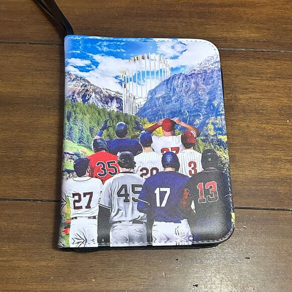 Other - Baseball Card Binder with Zipper, 4 Slots - Fit 400 Cards, Waterproof Card Album